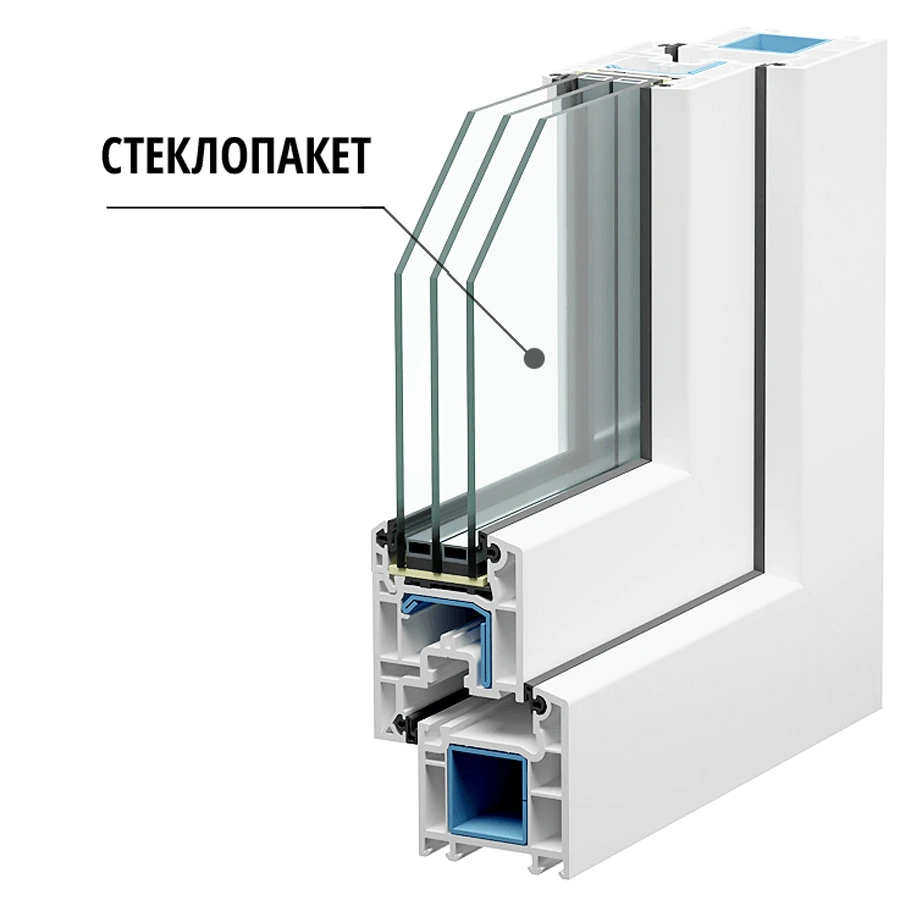 Замена стеклопакета на окне